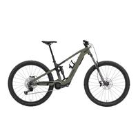 TREK Fuel+ EX 5 Gen 2 580Wh Electric Full Suspension Mountain Bike in Matte Olive Grey and Trek Black XL