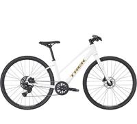 TREK FX 2 Midstep Gen 4 Hybrid Bike in Crystal White L