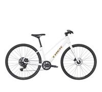 TREK FX 2 Midstep Gen 4 Hybrid Bike in Crystal White L