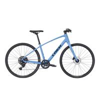 TREK FX 2 Stepover Gen 4 Hybrid Bike in Fjord Blue L