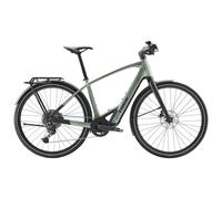 TREK FX+ 7 360Wh Electric Hybrid Bike in Lichen Green XL