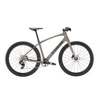 TREK FX Sport 6 Hybrid Bike in Matte Bronze Age and Smoke L