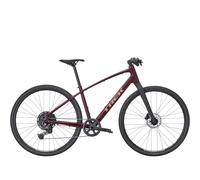 TREK FX Sport AL 3 Hybrid Bike in Cobra Blood S