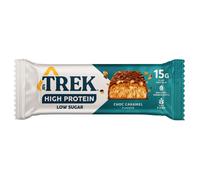 Trek High Protein Bar Low Sugar Chocolate Caramel Flavour 55g