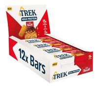 Trek High Protein Biscoff Bars 12x55g 12 Bars