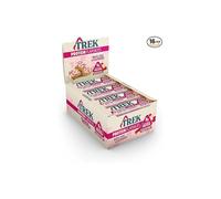 TREK High Protein Flapjack White Chocolate Raspberry - Gluten Free - Plant Based - Vegan Snack - 50g x 16 bars
