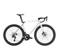 TREK Madone SL 7 Gen 8 Road Bike in Gloss Crystal White and Matte Deep Smoke M