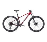 TREK Marlin 7 Gen 3 Hardtail Mountain Bike in Fury Red and Lithium Grey Fade S