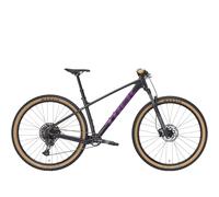 TREK Marlin 7 Gen 3 Hardtail Mountain Bike in Matte Dark Web and Clear Gloss Splatter M