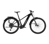 TREK Powerfly+ 4 Equipped Gen 5 600Wh Electric Mountain Bike in Gloss Dark Star and Matte Dark Web XL