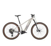 TREK Powerfly+ 8 Gen 5 800Wh Electric Mountain Bike in Buff Beige and Supernova Small 800
