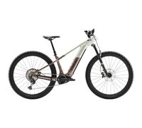 TREK Powerfly+ 8 Gen 5 800Wh Electric Mountain Bike in Satin Lunar Silver and Bronze Age Medium 800
