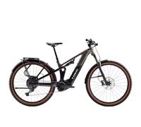TREK Powerfly FS+ 4 Equipped Gen 5 800Wh Full Suspension Mountain Bike in Mercury Dark Web Large 800