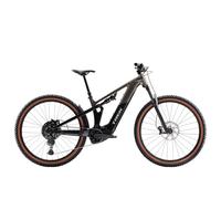 TREK Powerfly FS+ 4 Gen 5 800Wh Electric Full Suspension Mountain Bike in Mercury Dark Web Large 800