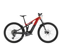 TREK Powerfly FS+ 8 Gen 4 800Wh Ful Suspension Mountain Bike in Gloss Lava and Matte Dark Web XL