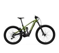 TREK Slash+ 9.7 580Wh Electric Full Suspension Mountain Bike in Gloss Chameleon Green and Matte Dark Web XL