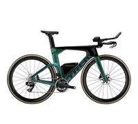 TREK Speed Concept SLR 9 AXS Triathlon Bike in Emerald Iris to Trek Black M