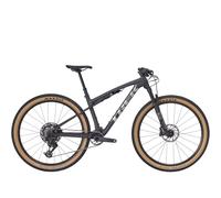 TREK Supercaliber SL 9.6 Gen 2 Full Suspension Mountain Bike in Matte Carbon and Gloss Black Splatter L