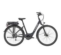 Trek Verve+ 1 Lowstep 500wh Electric Bike 2022 Solid Charcoal