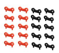 Treki 20 Pcs Marine Nylon Water Tank Cap Key Set Boat Water Fuel Gas Waste Cap Universal Boat Deck Fill Filler Caps for Most Boats, Yachts, and Ships