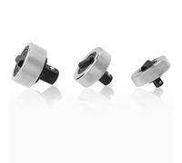 Treki 3Pcs Palm Ratchet Wrench Set Reversible Mini Finger Ratchet Set 1/4", 3/8", 1/2" Drive Thumbwheel Ratcheting Socket Wrench Tool for Tight Spaces