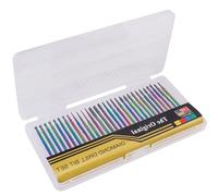 Treki Mini Nail Drill Bit Set, 30 pcs Small Diamond Carbide Nail Drill Bits 3/32 Inch Colourful Cuticle Nail Drill File Bits for Acrylic Nails Home Salon Manicure Pedicure