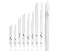 Treki Reciprocating Saw Blade Set,8Pcs Metal Pruning Blades Metal Cutting Saw Blades for Reciprocating Saw Tools(S1111D, S1531L, S611D, S1411DF, S1025BF, S122V, S1122H, S922E)