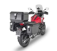 Trekker 56 ALASKA ALU suitcase Monokey, black, 56 L volume / Max load 10 kg