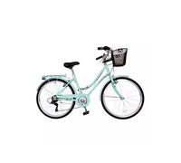 Aurai Trekker Ladies Heritage Bike 26" Wheel 6 Speed Lagoon