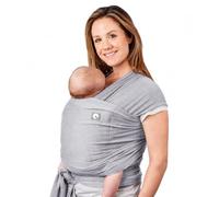 Trekki Pocket Wrap™ Baby Sling Carrier, Newborn to Toddler, Grey