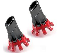 Trekking Crossover Pad - Stick Ends, black / red, One Size