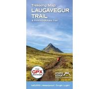 Trekking Map: Iceland's Laugavegur & Fimmvorduhals Trail : 1:40 000