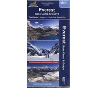 trekking map NA 517 Everest BC & Gokyo three passes 1:50,000