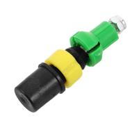 Trekking Pole Expansion Tube Green Plastic Hiking Stick Fitting