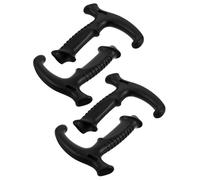 Trekking Pole Handle Grip Replacement 4pcs for 20mm Walking Canes | T-shaped Ergonomic Design, Slip-resistant Texture, Reduces Hand and Wrist Fatigue, Modern Sleek Style for Outdoor Adventurers