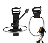 Trekking Pole Holder for Backpack, Adjustable Elastic Straps | Universal Hiking Pole Fixing Rope for Camping Climbing Mountaineering, Also Holds Gloves Water Bottle Headwear