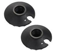 Trekking Pole Mud Baskets - Trekking Point , Snow & Dirt Guards, Pair of Durable Pole Accessories | Trekking Trail Replacement Equipment Mountaineering Outdoor Exploration Equipment