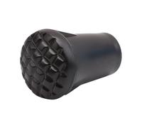 Trekking Pole Rubber Tip Protector, Non-Slip Worn Resistant Spike | Diamond-textured non-slip surface provides enhanced traction on wet or uneven terrain for improved safety.