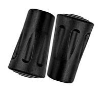 Trekking Pole Tips - 2x Walking Stick End Capes, Non-Slip Protectors | Replaceable Heavy Duty Tips with Metal Washer, Compact Design for Camping, Hiking, T