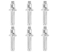 Trekking Pole Tips 6 Pack - Replaceable Trekking Pole Tips | Hiking Stick Tip | Carbide Anti Slip For Mountain Climbing | Rugged Rocky Terrain Grips | Extends Service Life Of Alpenstocks