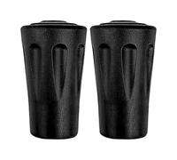 Trekking Pole Tips - Anti-Slip Walking Cane End Caps, 2X Pole Feet Protectors | Hiking Stick Rubber Tips for Stability Trail Use, Replacement Feet for Walking Poles Canes Outdoor Gear