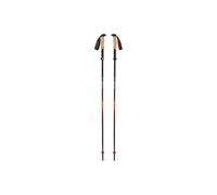 Black Diamond Pursuit Carbon FLZ trekking poles black red (pair) - 135