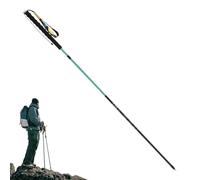 Trekking Poles for Hiking, 4 Sections, Telescopic Walking Poles, Walking Poles for Elderly - for Hiking, Survival, Climbing, Travel, Mountain, Backpacking, and