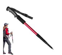 Trekking Poles for Hiking - Ergonomic Straight Handle 4 Section Hiking | Lightweight Walking Sticks for Women Mens Kids