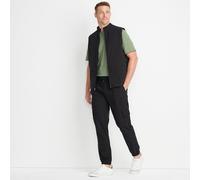 Trekking Tapered Pull On Trousers lands end Black 28R