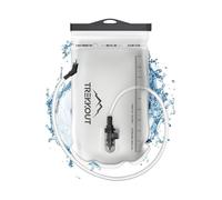 TREKKOUT Hydration Bladder | 2L Water Bladder with BPA-Free Food-Grade TPU Hydration Reservoir | Leak-Proof Design, No Plastic Odor | Ideal for Hiking, Running, Cycling & Camping