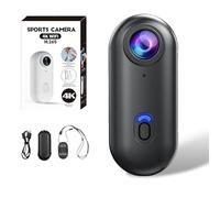 Treklon POV Camera, 2025 New Treklon Body Camera, Stallionframes 4K Thumb Action Cameras, Hd 1080p/4k Pocket Action Cam, for Cycling, Diving, Travel, Fishing (Black 1080p,128G)