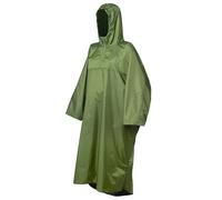 Trekmates Deluxe Waterproof Poncho - Chive Green