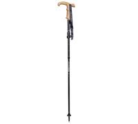 Trekmates Wanderer Fold Walking Pole: Black Colour: Black