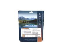 Trekn eat freeze-dried Swiss muesli with milk